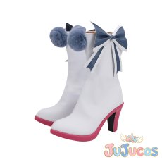 画像3: キャットツインテール　園田海未　コスプレ靴　ラブライブ！スクフェスAC　コスプレブーツ　JUJUcosplay (3)