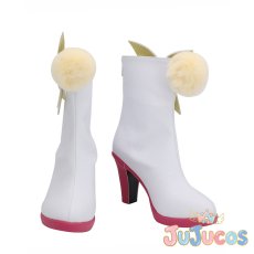 画像2: キャットツインテール　星空凛　コスプレ靴　ラブライブ！スクフェスAC　コスプレブーツ　JUJUcosplay (2)