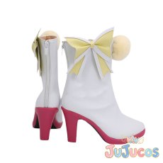 画像4: キャットツインテール　星空凛　コスプレ靴　ラブライブ！スクフェスAC　コスプレブーツ　JUJUcosplay (4)