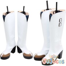 画像1: ロキシー・ミグルディア　コスプレ靴　無職転生 ?異世界行ったら本気だす?　コスプレブーツ　JUJUcosplay (1)