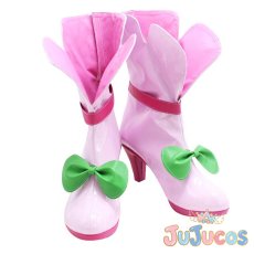 画像3: 花寺のどか　コスプレ靴　ヒーリングっど??プリキュア　コスプレブーツ　JUJUcosplay (3)