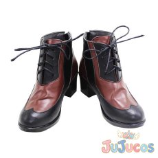 画像2: 北の国　オーエン(Owen)　孤高な盗賊のエチュード　獰猛な誘惑　コスプレ靴　魔法使いの約束　コスプレブーツ　JUJUcosplay (2)