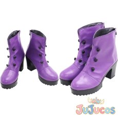 画像1: FGO　アルトリア・キャスター　コスプレ靴　Fate/Grand Order　コスプレブーツ　JUJUcosplay (1)