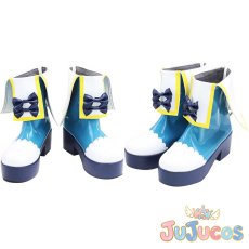 画像1: 藤堂ユリカ　コスプレ靴　アイカツ!　コスプレブーツ　JUJUcosplay (1)