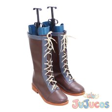 画像3: FGO　空の境界コラボ　両儀式　コスプレ靴　Fate/Grand Order　コスプレブーツ　JUJUcosplay (3)