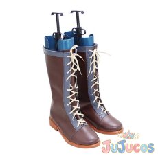 画像4: FGO　空の境界コラボ　両儀式　コスプレ靴　Fate/Grand Order　コスプレブーツ　JUJUcosplay (4)