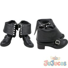 画像1: 十六夜咲夜　コスプレ靴　東方Project　コスプレブーツ　JUJUcosplay (1)