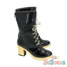 画像3: VTuber　花咲みやび　初期　コスプレ靴　バーチャルYouTuber　コスプレブーツ　JUJUcosplay (3)