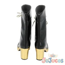 画像5: VTuber　花咲みやび　初期　コスプレ靴　バーチャルYouTuber　コスプレブーツ　JUJUcosplay (5)