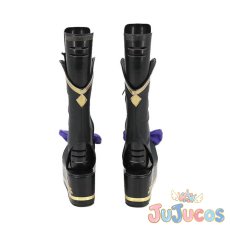 画像5: Vtuber　竜胆尊　コスプレ靴　バーチャルYouTuber　コスプレブーツ　JUJUcosplay (5)