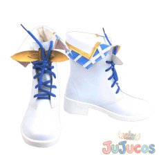 画像2: ミリシタ　3周年記念衣装　インフィニット・スカイ　コスプレ靴　アイドルマスター ミリオンライブ！ シアターデイズ　コスプレブーツ　JUJUcosplay (2)