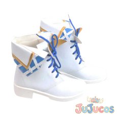 画像4: ミリシタ　3周年記念衣装　インフィニット・スカイ　コスプレ靴　アイドルマスター ミリオンライブ！ シアターデイズ　コスプレブーツ　JUJUcosplay (4)