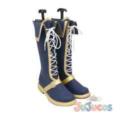 画像3: ブイフラワ　v flower　コスプレ靴　VOCALOID4　コスプレブーツ　JUJUcosplay (3)