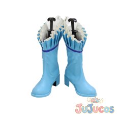 画像2: 宝生波音　コスプレ靴　マーメイドメロディー ぴちぴちピッチ　コスプレブーツ　JUJUcosplay (2)