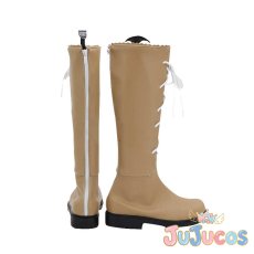 画像4: スクスタ　虹ヶ咲学園　天王寺璃奈　Sing & Smile!!　コスプレ靴　ラブライブ！虹ヶ咲学園スクールアイドル同好会　コスプレブーツ　JUJUcosplay (4)