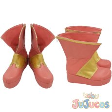 画像1: マホ　コスプレ靴　プリンセスコネクト!Re:Dive　コスプレブーツ　JUJUcosplay (1)