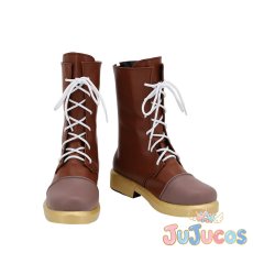 画像2: 中央の国　リケ　Riquet　コスプレ靴　魔法使いの約束　コスプレブーツ　JUJUcosplay (2)