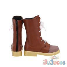 画像4: 中央の国　リケ　Riquet　コスプレ靴　魔法使いの約束　コスプレブーツ　JUJUcosplay (4)