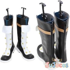 画像1: ヘンリー・ジキル/ハイド　コスプレ靴　Fate/Prototype 蒼銀のフラグメンツ　コスプレブーツ　JUJUcosplay (1)