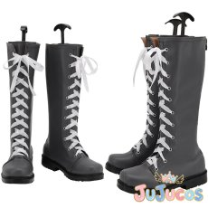 画像1: 北の国　ホワイト　White　スノウ　Snow供　コスプレ靴　魔法使いの約束　コスプレブーツ　JUJUcosplay (1)