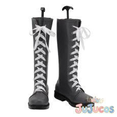 画像2: 北の国　ホワイト　White　スノウ　Snow供　コスプレ靴　魔法使いの約束　コスプレブーツ　JUJUcosplay (2)