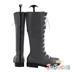 画像4: 北の国　ホワイト　White　スノウ　Snow供　コスプレ靴　魔法使いの約束　コスプレブーツ　JUJUcosplay (4)