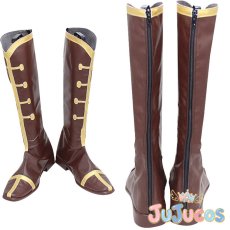 画像1: マーレ・ベロ・フィオーレ　コスプレ靴　オーバーロード　コスプレブーツ　JUJUcosplay (1)