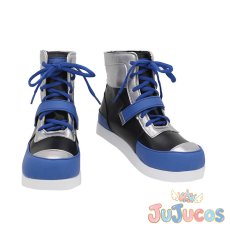 画像2: あんスタ！Basic　Trickstar　氷鷹 北斗　コスプレ靴　あんさんぶるスターズ！　コスプレブーツ　JUJUcosplay (2)