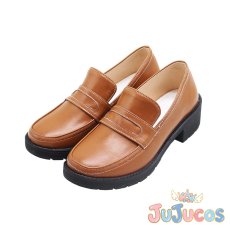 画像4: 蛇喰夢子　桃喰綺羅莉　コスプレ靴　賭ケグルイ　コスプレブーツ　JUJUcosplay (4)