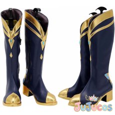 画像1: あんスタ！Music　朝靄の妖精　瀬名泉　コスプレ靴　あんさんぶるスターズ！　コスプレブーツ　JUJUcosplay (1)