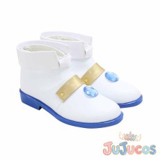 画像3: 高町なのは　コスプレ靴　魔法少女リリカルなのは　コスプレブーツ　JUJUcosplay (3)