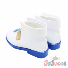 画像5: 高町なのは　コスプレ靴　魔法少女リリカルなのは　コスプレブーツ　JUJUcosplay (5)