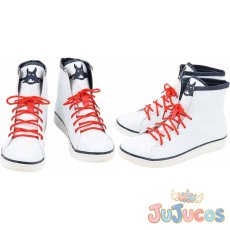 画像1: VTuber　大神ミオ　コスプレ靴　バーチャルYouTuber　コスプレブーツ　JUJUcosplay (1)