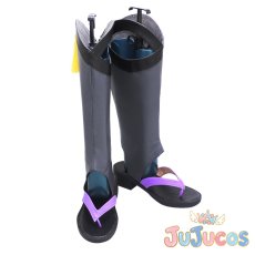 画像3: げんしん　散兵　ファデュイ　スカラマシュ　Scaramouche　コスプレ靴　原神　コスプレブーツ　JUJUcosplay (3)