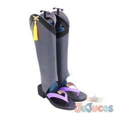 画像4: げんしん　散兵　ファデュイ　スカラマシュ　Scaramouche　コスプレ靴　原神　コスプレブーツ　JUJUcosplay (4)