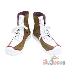 画像2: 早川アキ　デンジ　コスプレ靴　チェンソーマン　コスプレブーツ　JUJUcosplay (2)