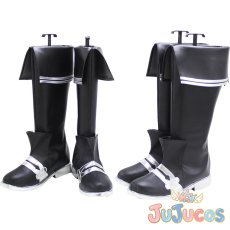 画像1: 水心子正秀　コスプレ靴　刀剣乱舞　コスプレブーツ　JUJUcosplay (1)