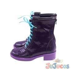 画像5: VTuber　不破湊　コスプレ靴　バーチャルYouTuber　コスプレブーツ　JUJUcosplay (5)