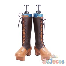 画像2: 初音ミク　千本桜　コスプレ靴　VOCALOID　コスプレブーツ　JUJUcosplay (2)