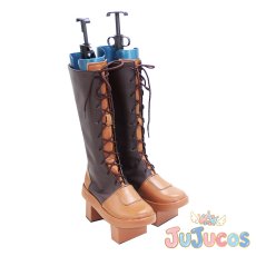 画像3: 初音ミク　千本桜　コスプレ靴　VOCALOID　コスプレブーツ　JUJUcosplay (3)