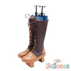 画像4: 初音ミク　千本桜　コスプレ靴　VOCALOID　コスプレブーツ　JUJUcosplay (4)