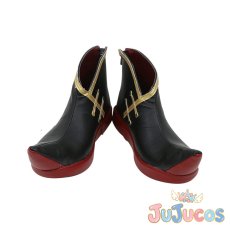 画像2: 中原中也　幽都夜行　僵尸　コスプレ靴　文豪ストレイドッグス　コスプレブーツ　JUJUcosplay (2)