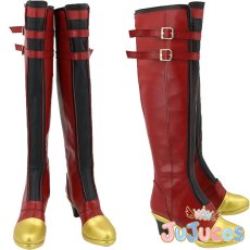 画像1: あんスタ　影片みか　コスプレ靴　あんさんぶるスターズ！　コスプレブーツ　JUJUcosplay (1)