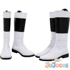 画像1: 忍者戦隊カクレンジャー　鶴姫　コスプレ靴　スーパー戦隊　コスプレブーツ　JUJUcosplay (1)