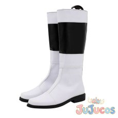 画像3: 忍者戦隊カクレンジャー　鶴姫　コスプレ靴　スーパー戦隊　コスプレブーツ　JUJUcosplay (3)