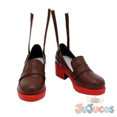 画像2: 山風　コスプレ靴　艦隊これくしょん -艦これ-　コスプレブーツ　JUJUcosplay (2)