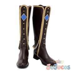 画像2: A・ZU・NA　優木せつ菜　コスプレ靴　ラブライブ!虹ヶ咲学園スクールアイドル同好会　コスプレブーツ　JUJUcosplay (2)