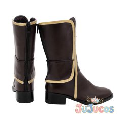 画像4: A・ZU・NA　桜坂しずく　コスプレ靴　ラブライブ!虹ヶ咲学園スクールアイドル同好会　コスプレブーツ　JUJUcosplay (4)