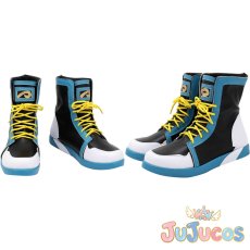 画像1: 東雲彰人　コスプレ靴　プロジェクトセカイ カラフルステージ！ feat. 初音ミク　コスプレブーツ　JUJUcosplay (1)