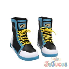 画像4: 東雲彰人　コスプレ靴　プロジェクトセカイ カラフルステージ！ feat. 初音ミク　コスプレブーツ　JUJUcosplay (4)